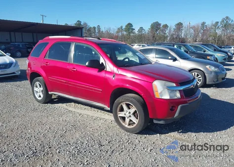 2005 Chevrolet Equinox Lt из США, поврежденный, VIN 2CNDL73F556132859